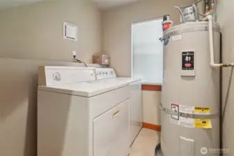 Laundry room on First Floor