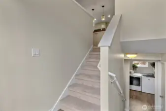 Fresh paint and new carpet throughout