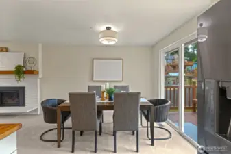 Open living space.