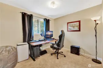 1st bedroom used as a study