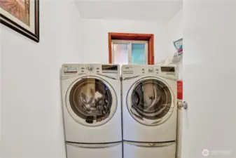Laundry and 1/2 bath