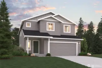 Photo not of actual home but the elevation is the same