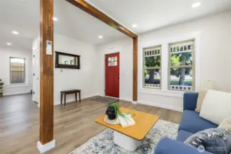 Light and bright home.