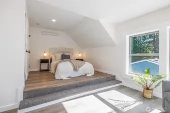 Cove radiant heating in all the bedrooms