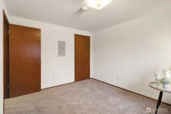 Includes a walk in closet.