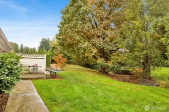 Note the tranquil setting in the back!