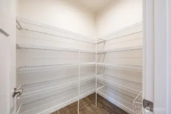 Large walk-in pantry