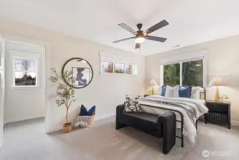 all bedrooms are spacious