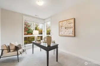 Main level office or could be used as 5th bedroom