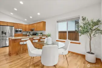 Kitchen with Eating Space