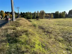 LOOKING FROM Yelm Hwy/Rich Rd corner...