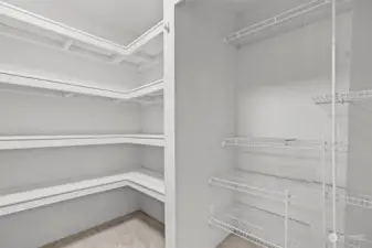 Large Closet/Storage Space Downstairs.