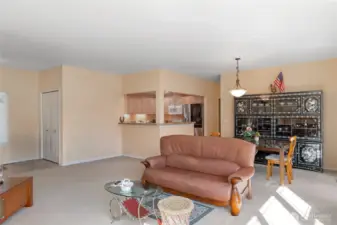 Living Room to Kitchen View