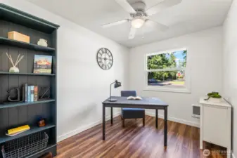 3rd bedroom is perfect for your office!