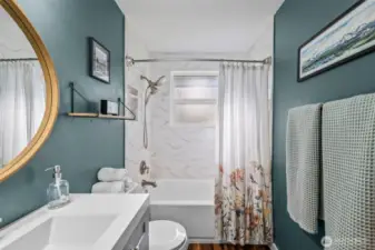 New EVERYTHING! There is a closet in the bathroom for all your essentials, not shown.