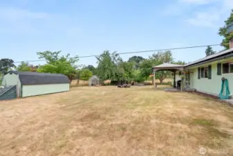 Large Back yard