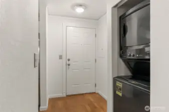 In-unit laundry