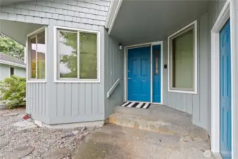 Two step entry