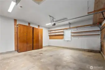 Oversized two car garage