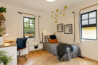 Second bedroom upstairs.