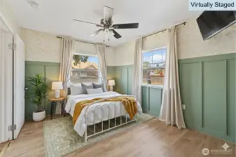 Virtually Staged Bedroom 2