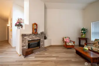 Gas fireplace