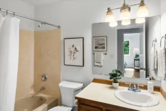 Full bath on main level