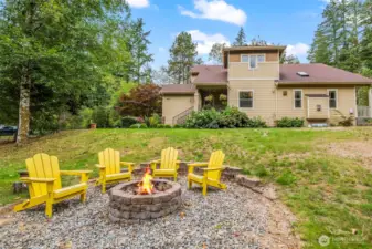 This home offers numerous spots to sit