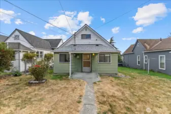 Back of the home
