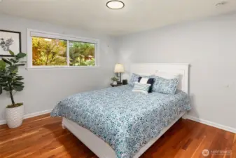 second bedroom, works perfect as an office with good western light