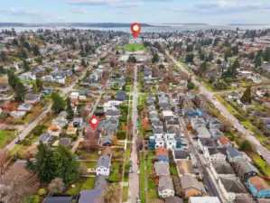 Very walkable to Magnolia Village!