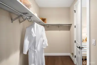 Primary Walk-in Closet