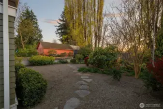 Professionally designed landscaping