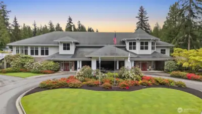 Club house at Sahalee Golf Course