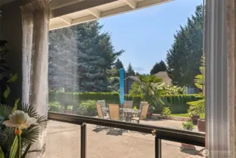 And the mountain can be seen from the inside too!