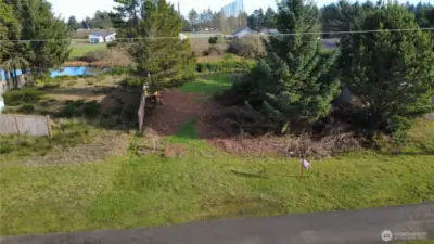 From Pt Brown. Driveway on the left