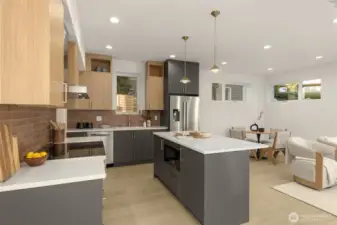 This isn’t just a kitchen—it’s the creative hub of the home, designed for culinary adventures and memorable meals.