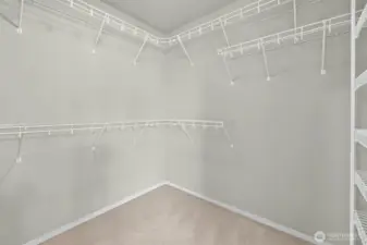 Large walk-in closet