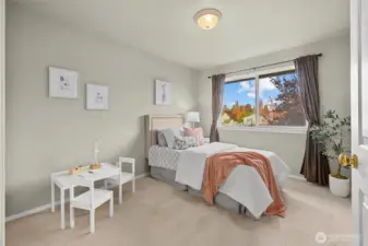 2nd bedroom on upper level