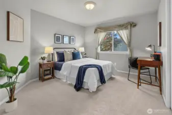 3rd bedroom on upper level