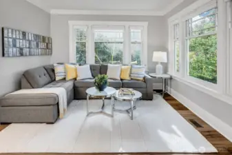 Open, light and bright spaces