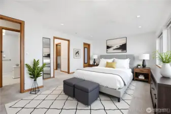 Primary Bedroom- Virtually Staged