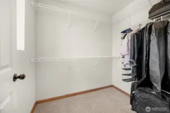 Second walk in closet.