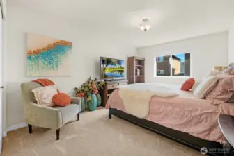 Forth bedroom(upstairs).