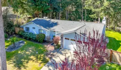 Extra driveway guest parking.