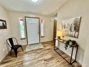 Entry view