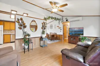 Big open living spaces