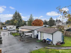 Enormous storage shed