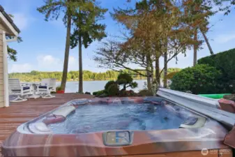 Hot Tub with a view!