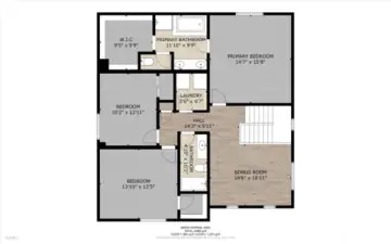 Upper Level Floorplan